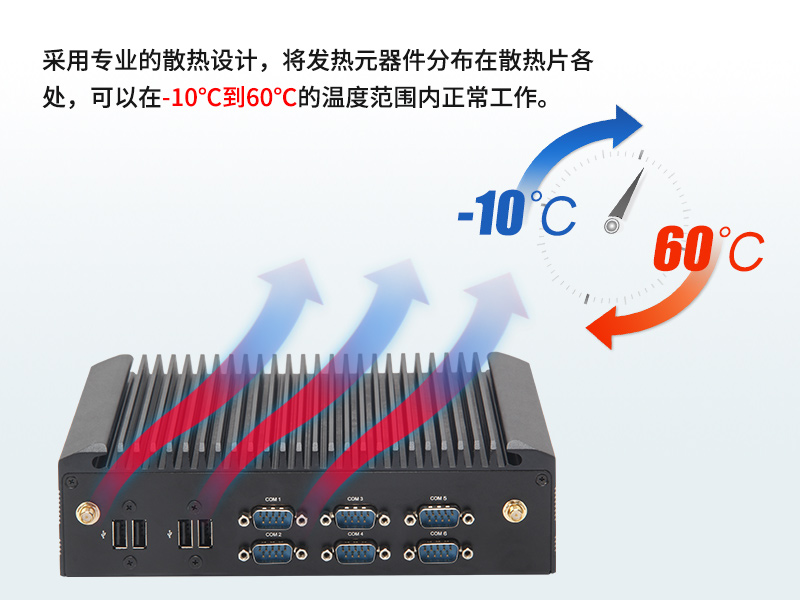 浙江酷睿7代工業(yè)計(jì)算機(jī)|無風(fēng)扇嵌入式工控機(jī)|DTB-2042-7200U