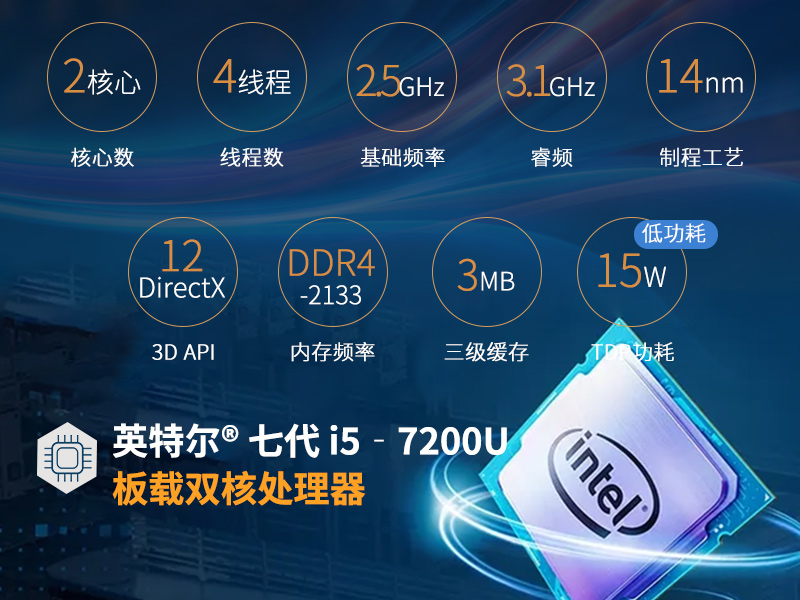 浙江酷睿7代工業(yè)計(jì)算機(jī)|無風(fēng)扇嵌入式工控機(jī)|DTB-2042-7200U