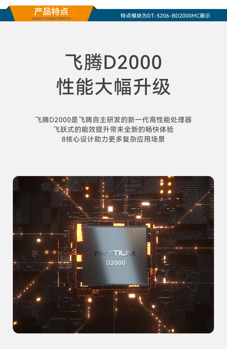 東田國產(chǎn)飛騰D2000 CPU,壁掛式潭門鎮(zhèn)工控機,DT-5206-BD2000MC.jpg